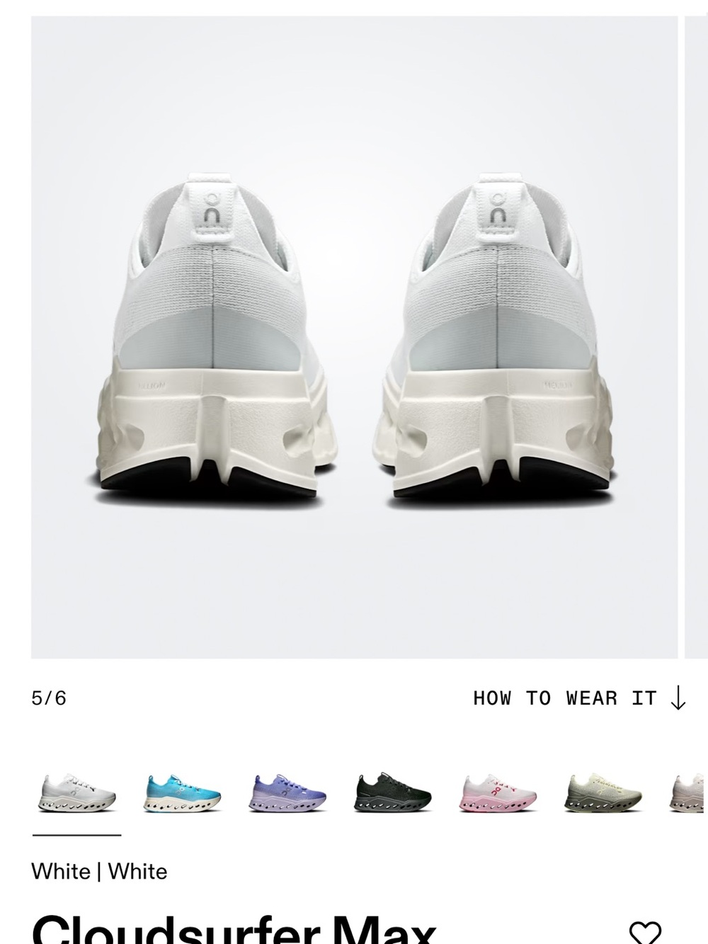On Running On Cloudsurfer Max Women's Sneakers - Picture 12 of 16